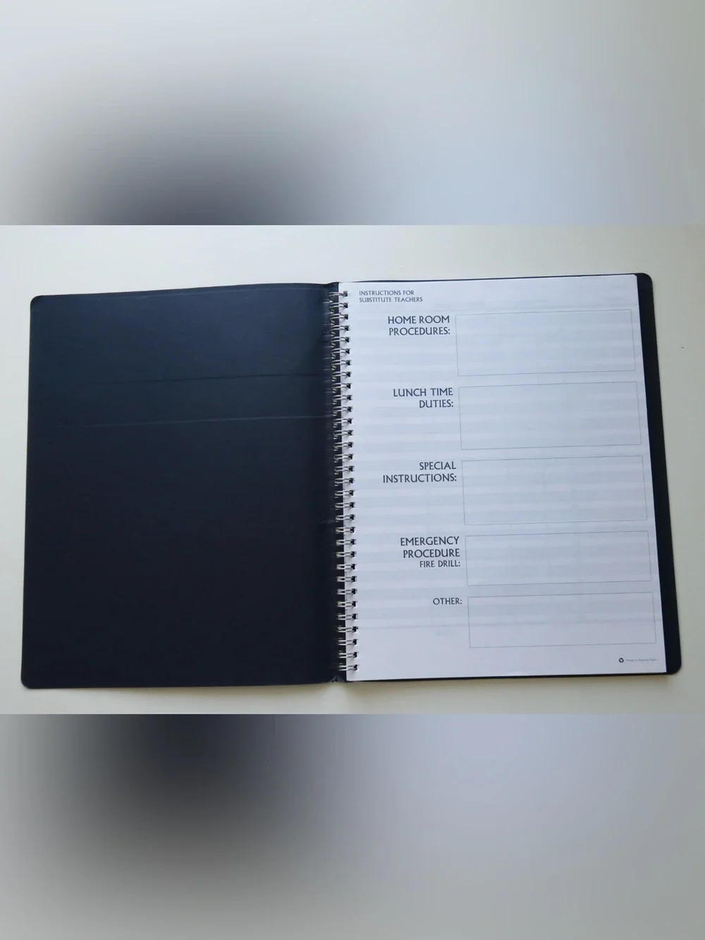 Teacher Class Record planner